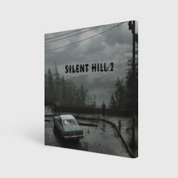Холст квадратный Silent hill 2 remake, цвет: 3D-принт