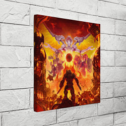 Холст квадратный Doom в аду, цвет: 3D-принт — фото 2
