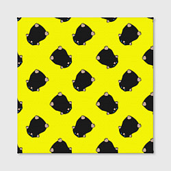 Холст квадратный Кротовуха, цвет: 3D-принт — фото 2