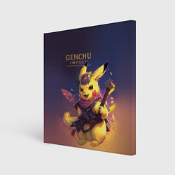 Холст квадратный Genchu impact, цвет: 3D-принт