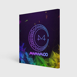 Холст квадратный Mamamoo emblem, цвет: 3D-принт