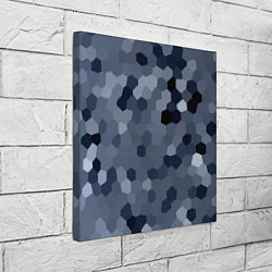 Холст квадратный Камуфляж из сот, цвет: 3D-принт — фото 2