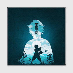 Холст квадратный Gabimaru the Hollow, цвет: 3D-принт — фото 2