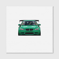 Холст квадратный BMW Liberty Walk, цвет: 3D-принт — фото 2