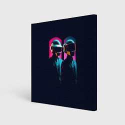 Холст квадратный Daft Punk - One more time, цвет: 3D-принт