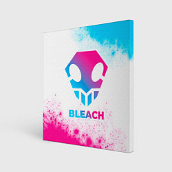 Холст квадратный Bleach neon gradient style, цвет: 3D-принт