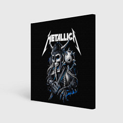 Холст квадратный Metallica - warrior, цвет: 3D-принт