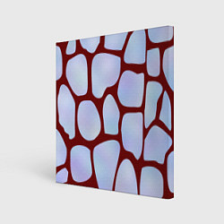Холст квадратный Клеточная ткань, цвет: 3D-принт