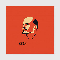 Холст квадратный СССР Ленин жив, цвет: 3D-принт — фото 2