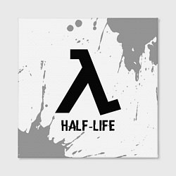 Холст квадратный Half-Life glitch на светлом фоне, цвет: 3D-принт — фото 2