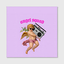 Холст квадратный Angel Squad, цвет: 3D-принт — фото 2