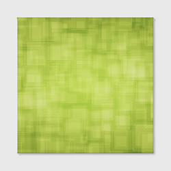 Холст квадратный Green and square, цвет: 3D-принт — фото 2