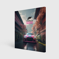 Холст квадратный Forza horizon game, цвет: 3D-принт