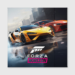 Холст квадратный Forza Horizon, цвет: 3D-принт — фото 2