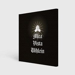 Холст квадратный Mica vista uihlein - Dark and Darker holy purifica, цвет: 3D-принт