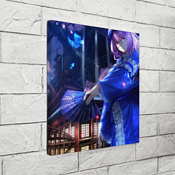 Холст квадратный Touhou Project Ююко, цвет: 3D-принт — фото 2