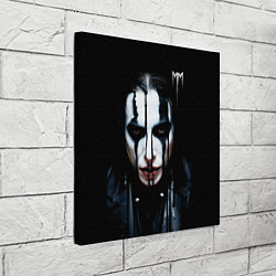 Холст квадратный Мэрилин Мэнсон - Брайан Хью Уорнер, цвет: 3D-принт — фото 2