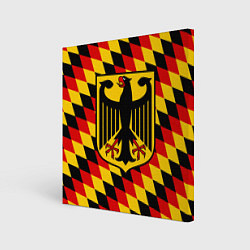 Холст квадратный Germany, цвет: 3D-принт
