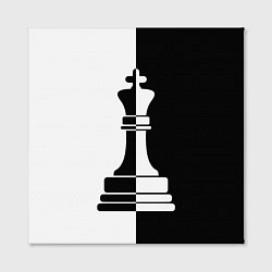 Холст квадратный Ферзь, цвет: 3D-принт — фото 2