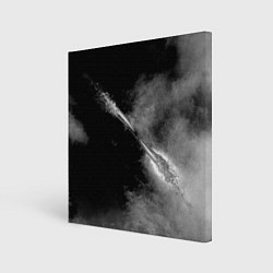 Холст квадратный Two shot, цвет: 3D-принт