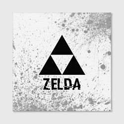 Холст квадратный Zelda glitch на светлом фоне, цвет: 3D-принт — фото 2
