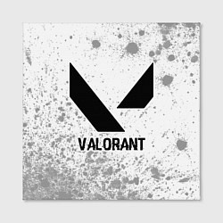 Холст квадратный Valorant glitch на светлом фоне, цвет: 3D-принт — фото 2