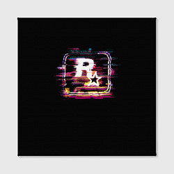 Холст квадратный Rockstar noise, цвет: 3D-принт — фото 2