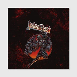 Холст квадратный Painkiller Judas Priest, цвет: 3D-принт — фото 2