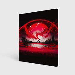 Картина квадратная Танец в последних лучах солнца