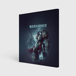 Холст квадратный Warhammer - game, цвет: 3D-принт