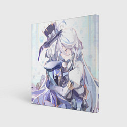 Холст квадратный Genshin Impact Furina hugs, цвет: 3D-принт