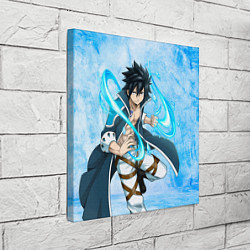 Холст квадратный Грей Фуллбастер из Хвоста феи, цвет: 3D-принт — фото 2