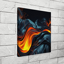 Холст квадратный Волнистая темная материя, цвет: 3D-принт — фото 2