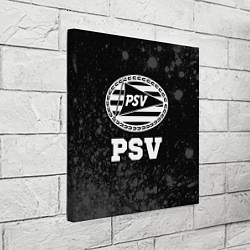Холст квадратный PSV sport на темном фоне, цвет: 3D-принт — фото 2