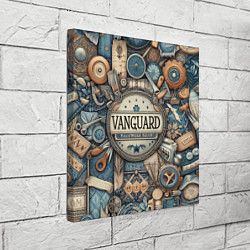 Холст квадратный Vanguard composition - ai art, цвет: 3D-принт — фото 2