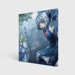 Картина квадратная Touhou Project Cirno Daiyousei