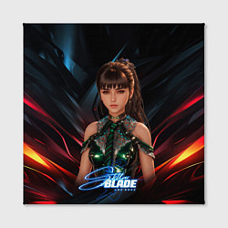 Холст квадратный Stellar Blade epic style, цвет: 3D-принт — фото 2