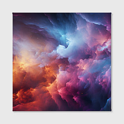 Холст квадратный Облачный космос, цвет: 3D-принт — фото 2
