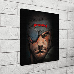 Холст квадратный Metal gear Venom Snake, цвет: 3D-принт — фото 2