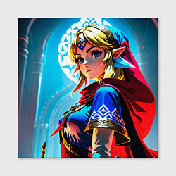 Холст квадратный Zelda, цвет: 3D-принт — фото 2