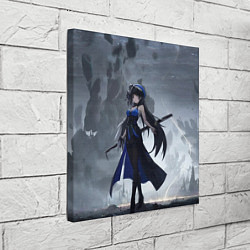 Холст квадратный Грозовые волны - Янъян, цвет: 3D-принт — фото 2