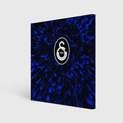 Холст квадратный Galatasaray blue energy, цвет: 3D-принт
