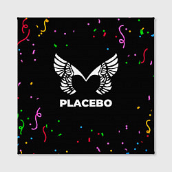 Холст квадратный Placebo конфети, цвет: 3D-принт — фото 2