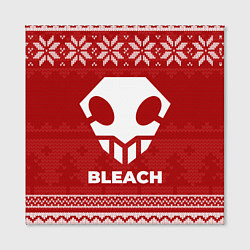 Холст квадратный Новогодний Bleach, цвет: 3D-принт — фото 2