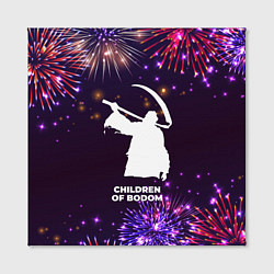 Холст квадратный Праздничный Children of Bodom, цвет: 3D-принт — фото 2