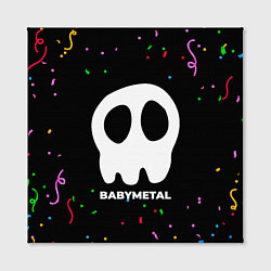 Холст квадратный Babymetal конфети, цвет: 3D-принт — фото 2
