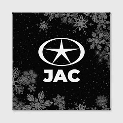 Холст квадратный Снежный JAC, цвет: 3D-принт — фото 2