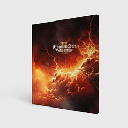 Холст квадратный Kingdom Come Deliverance 2 logo, цвет: 3D-принт