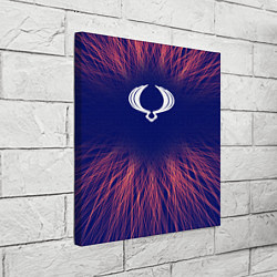 Холст квадратный SsangYong red energy, цвет: 3D-принт — фото 2