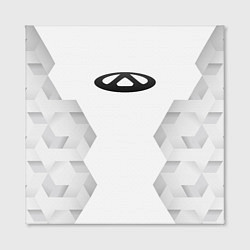 Холст квадратный Chery white poly, цвет: 3D-принт — фото 2